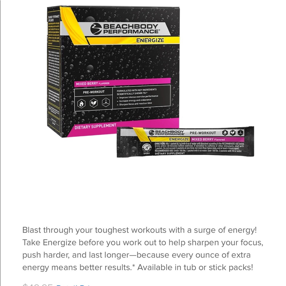 New unopened beachbody